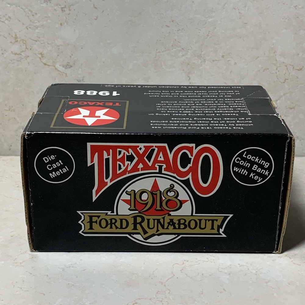 Vintage Texaco 1918 Ford Runabout die-cast metal coin bank- - Picture 10 of 10